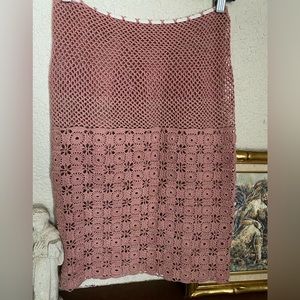 Vintage Crochet skirt